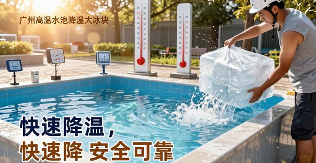 合肥高温水池降温大冰块_大冰块降温注意事项_高温水池用大冰块降温效果