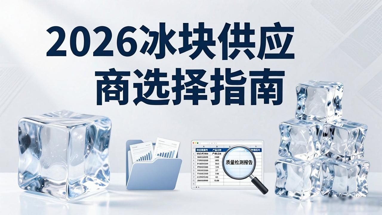工业用冰供应商选择标准_2026合肥冰块公司精选_产能稳定的冰块公司