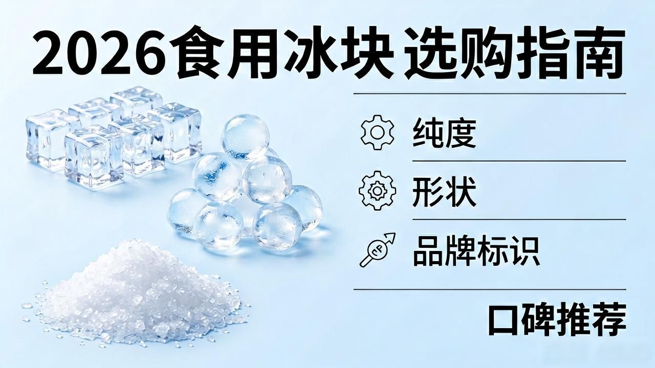 2026合肥食用冰块选购指南与口碑推荐