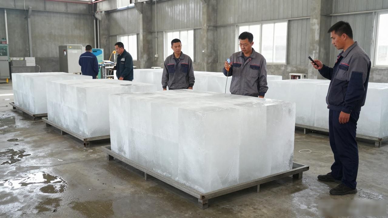 合肥厂房物理降温大冰块_厂房降温大冰块原理_物理降温工厂解决方案