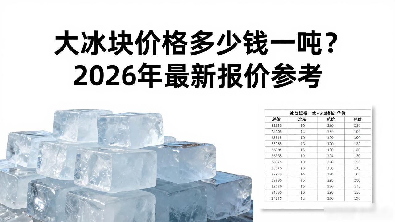 合肥大冰块价格推荐_大冰块价格范围350到650元每吨_大冰块规格尺寸价格差异