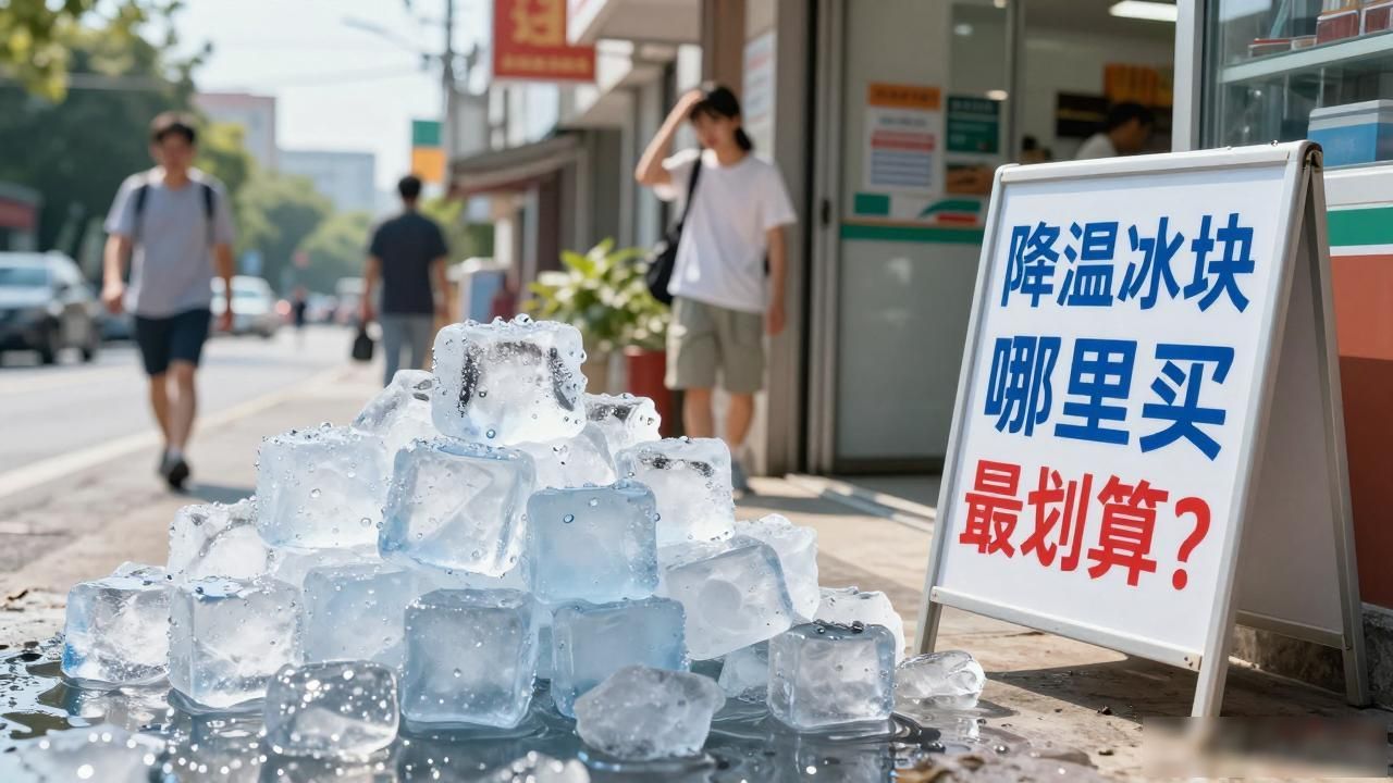 高温天气降温冰块_冰块降温原理_高温天气降温冰块