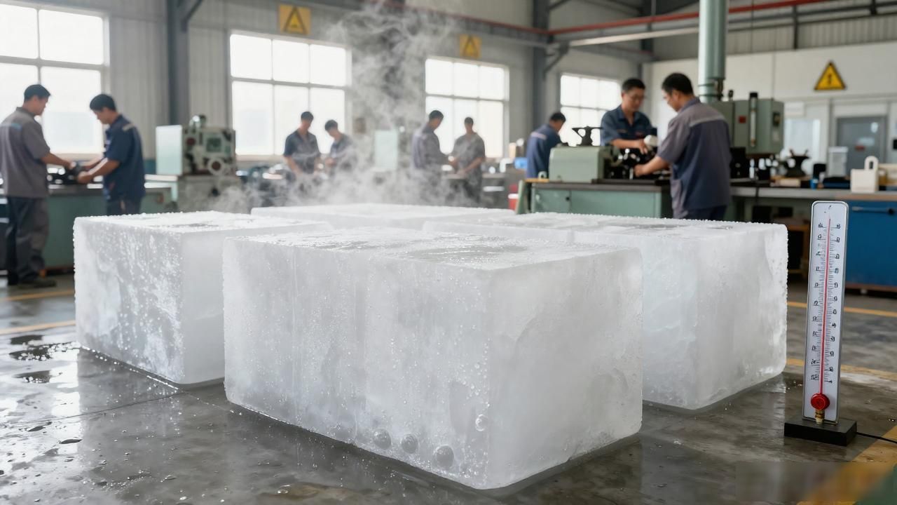 夏季车间使用冰块降温方法_夏季车间降温冰块_夏季车间降温冰块原理