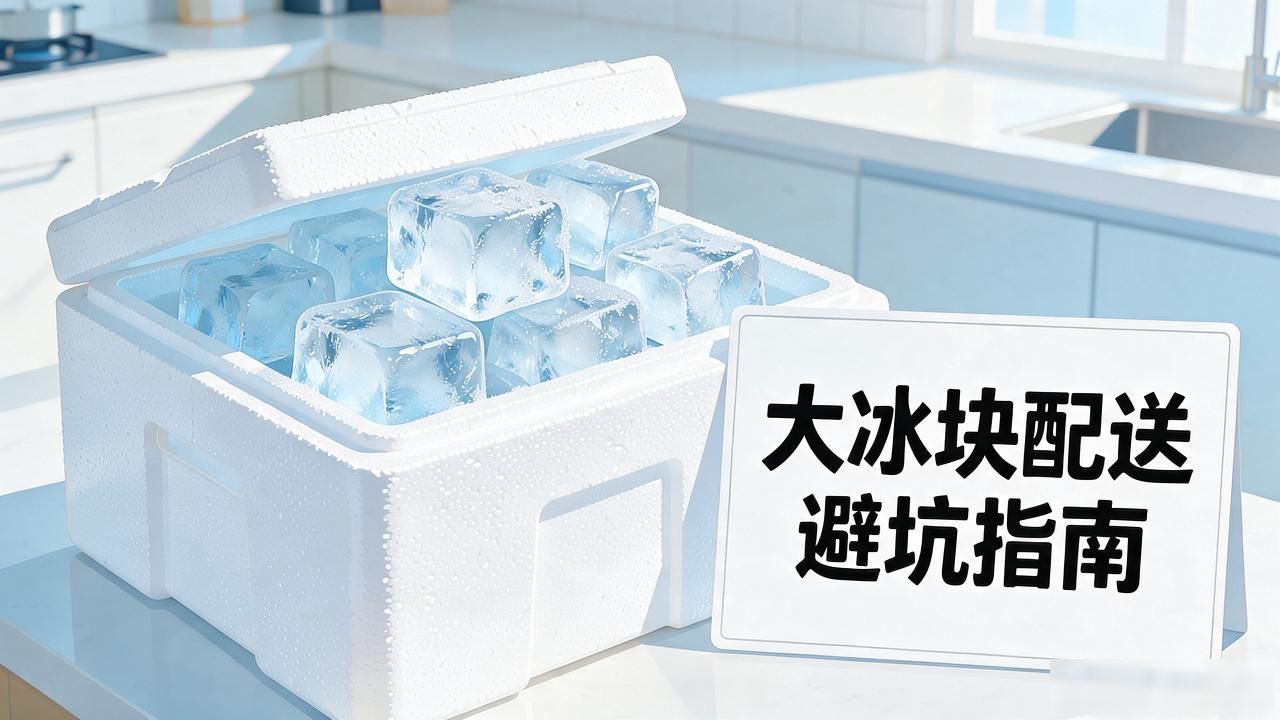 合肥大冰块配送避坑指南，选哪家不翻车？